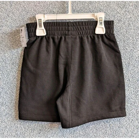 Nike Toddler Size 4T Black White 2-Piece Knit Shorts Set 76M143-F66 - Picture 4 of 5
